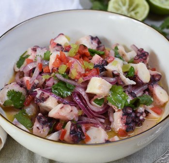 Ceviche de Pulpo