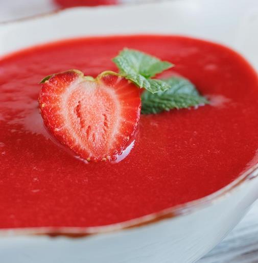 Gazpacho de Fresas