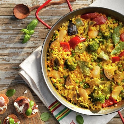 Paella de Verduras