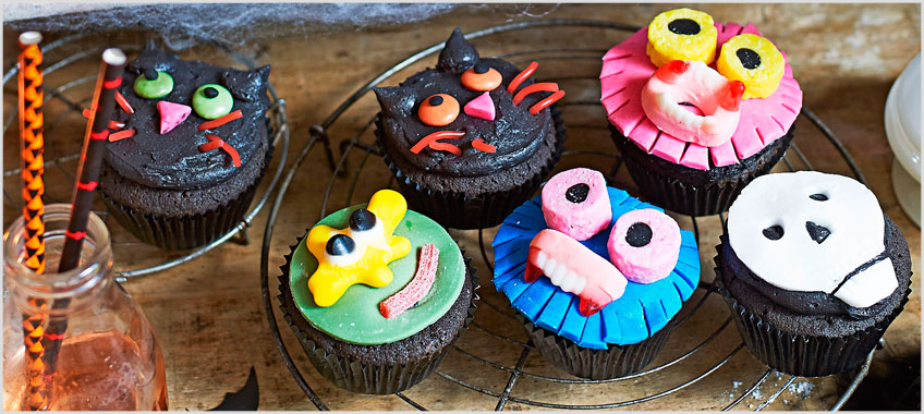 Lindos Diseños De Cupcakes Para Halloween Cupcakes Decorados Para