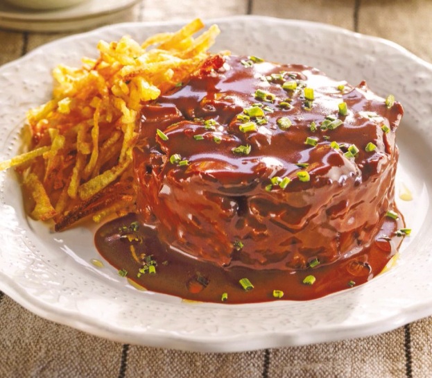 Carrilleras en salsa de vino tinto