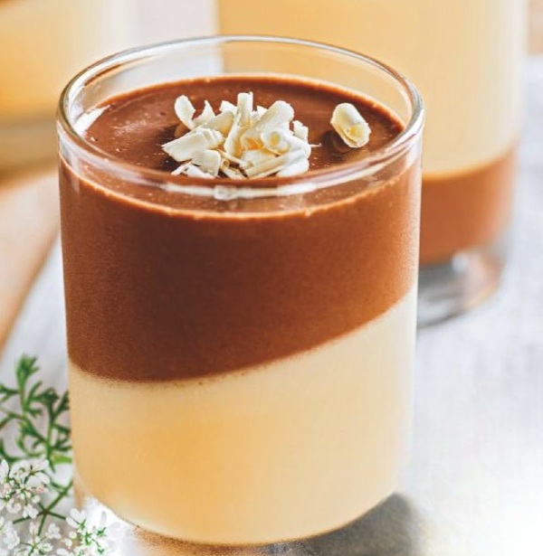 Mousse bicolor